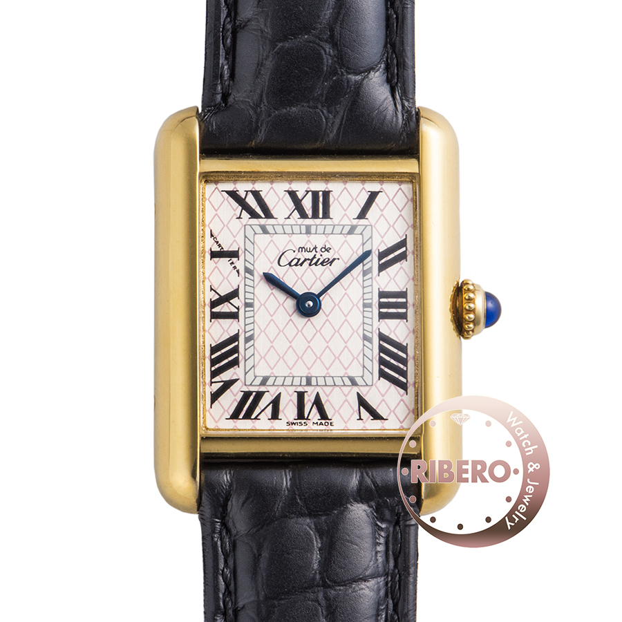 カルティエ マストタンクMMアクアリーノ W1018687