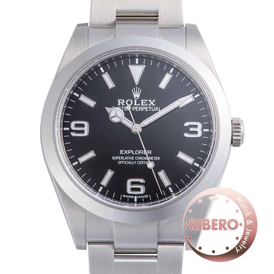 ロレックス エクスプローラーI 214270 新ダイアル