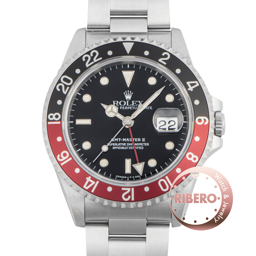 ロレックス GMTマスター2 16710 X番 トリチウム