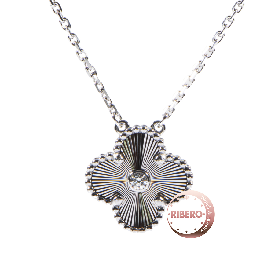 ヴァンクリーフ＆アーペル ヴィンテージ アルハンブラ ペンダント VCARP6L800 ネックレス ギョシェ 2020年ホリデーコレクション