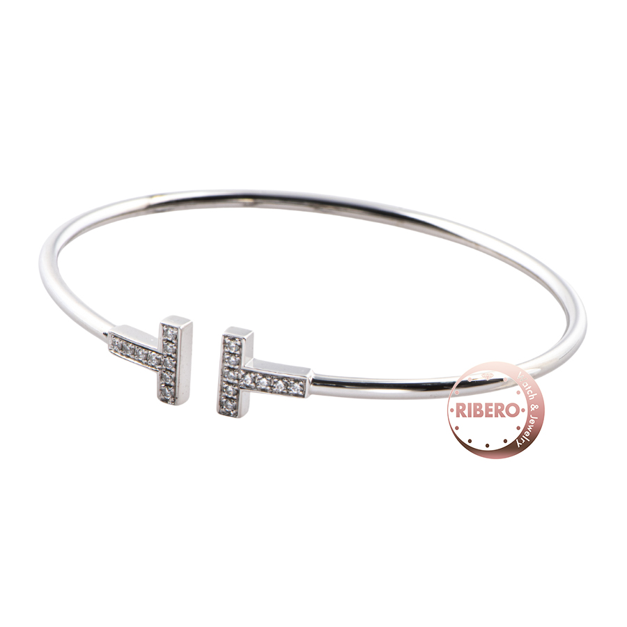 ティファニー T ダイヤモンド ワイヤー 60010749 ブレスレット バングル