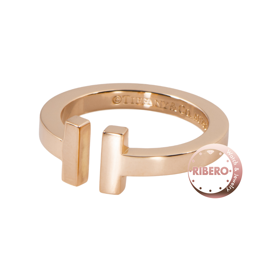 ティファニー Tコレクション スクエア リング・指輪