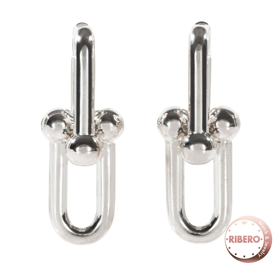 ティファニー ハードウェア ラージ リンク ピアス