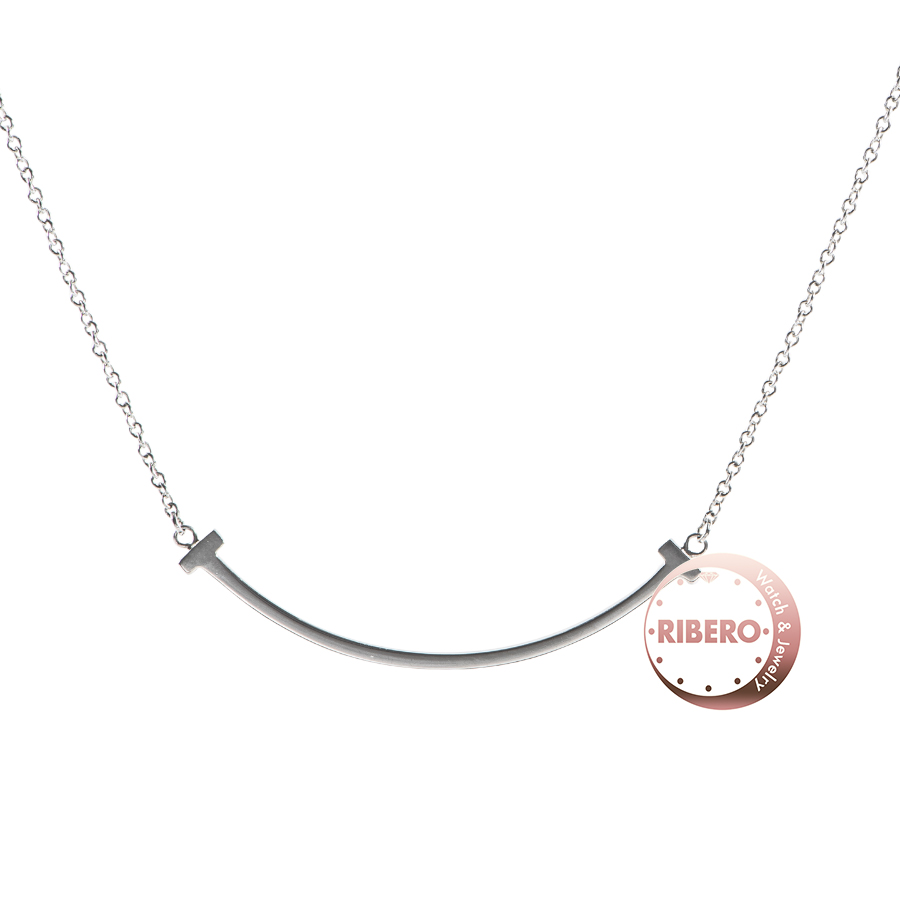 ティファニー Tスマイル ペンダント スモール ネックレス