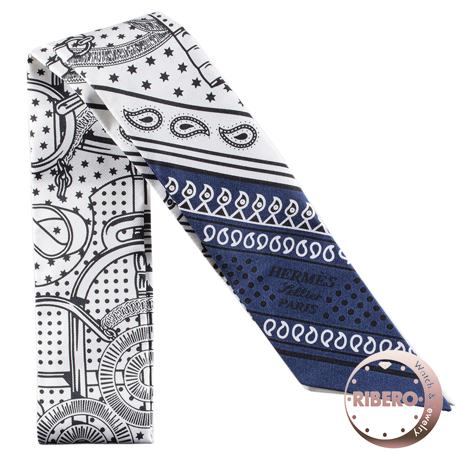 エルメス Eperon d'Or Bandana エプロン ドール バンダナ 062978S 06 ツイリー スカーフ 　2024SS