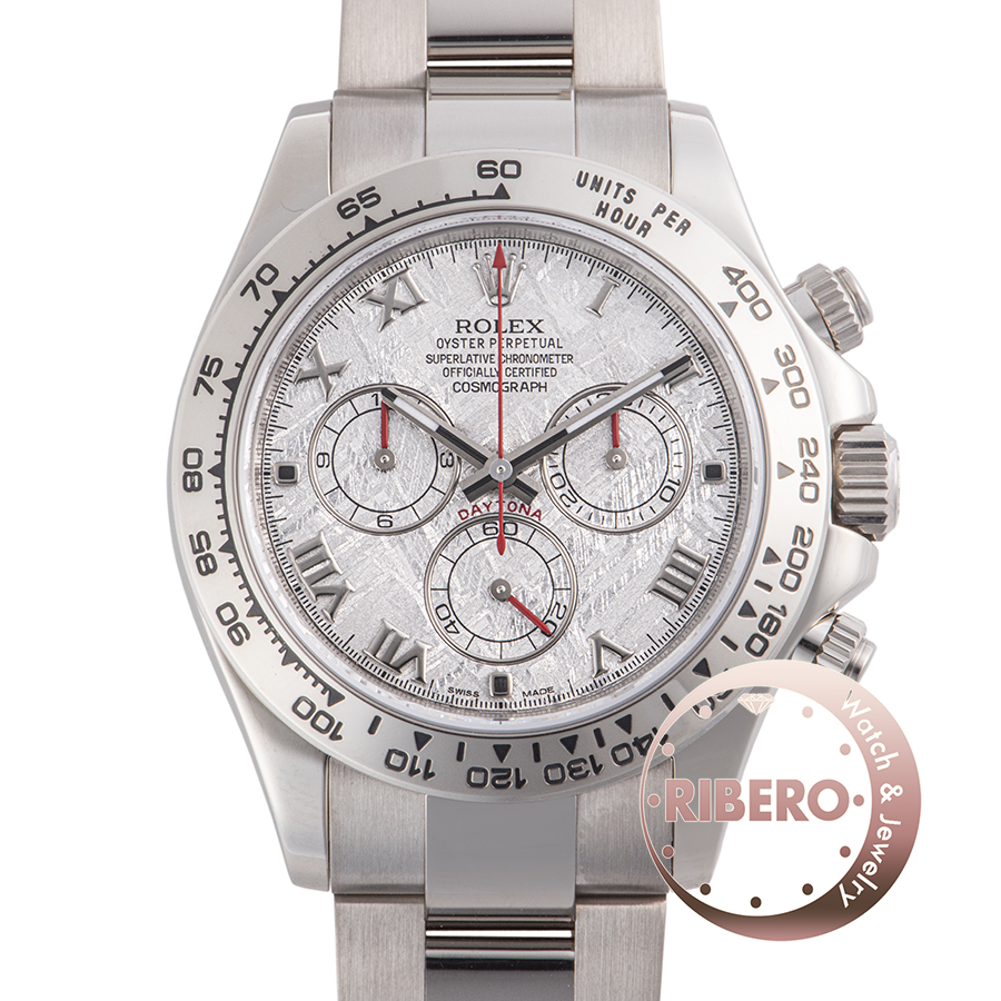 ロレックス 116509 Z番 メテオライト