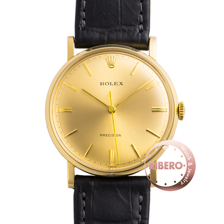 ロレックス オイスタープレシジョン 1964年製 K18YG