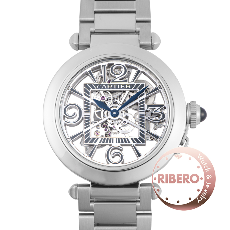 カルティエ パシャ ドゥ カルティエ WHPA0007 スケルトン