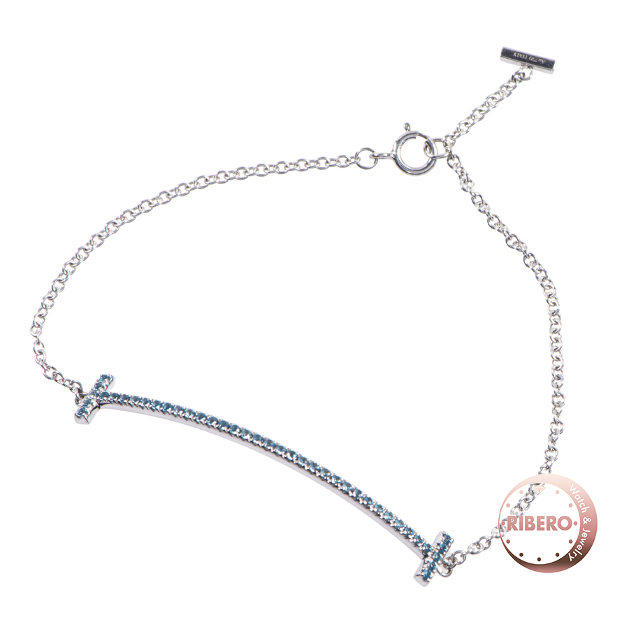 ティファニー Tスマイル ブレスレット