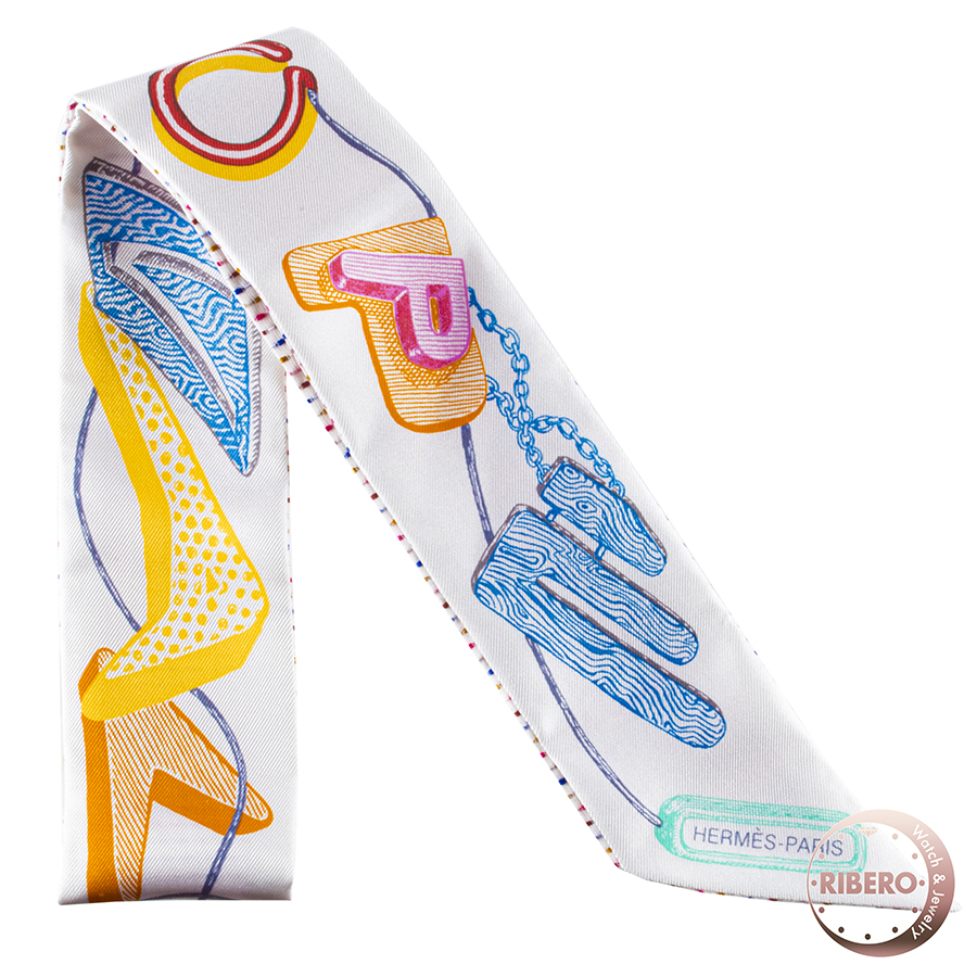 エルメス Chevaloscope Neon Pointille シュヴァロスコープ ネオン ポワンティエ 853954S 01 ツイリー スカーフ