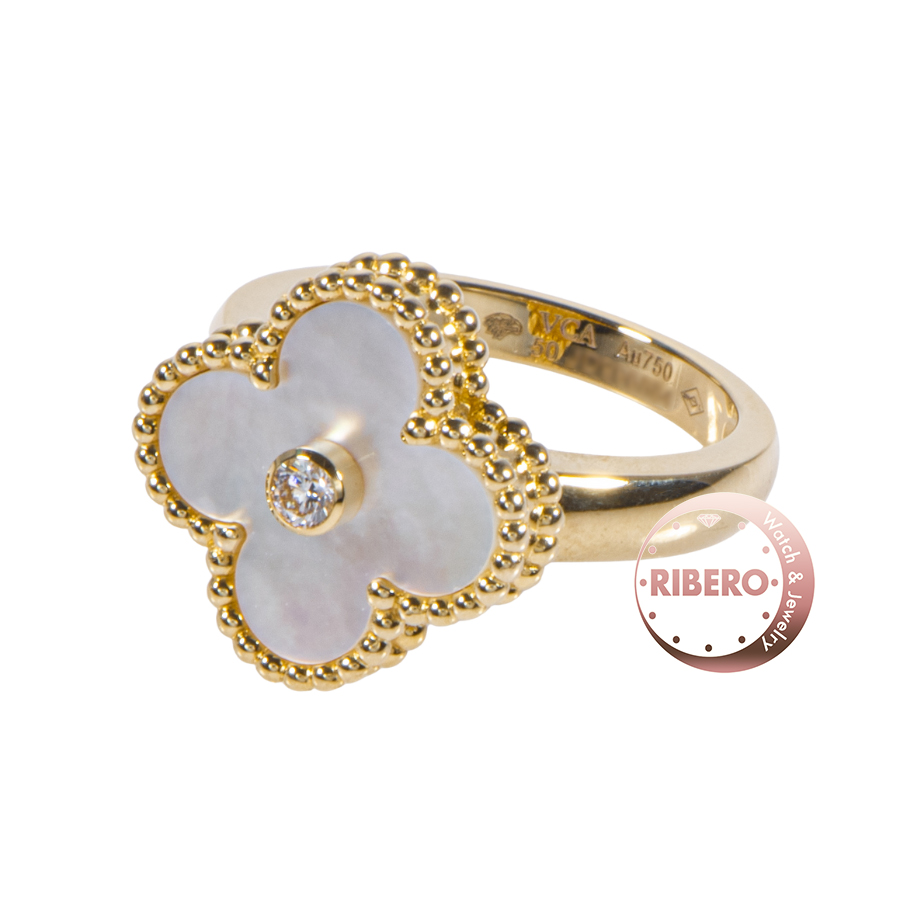 ヴァンクリーフ＆アーペル ヴィンテージ アルハンブラ VCARA41150 リング・指輪