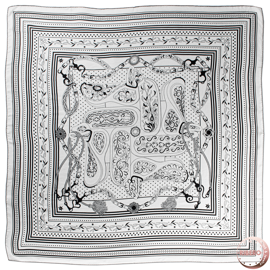 エルメス カレジェアン Festival des Amazones アマゾンの祭典 244217S 09 スカーフ カレ140　ショール　ストール 