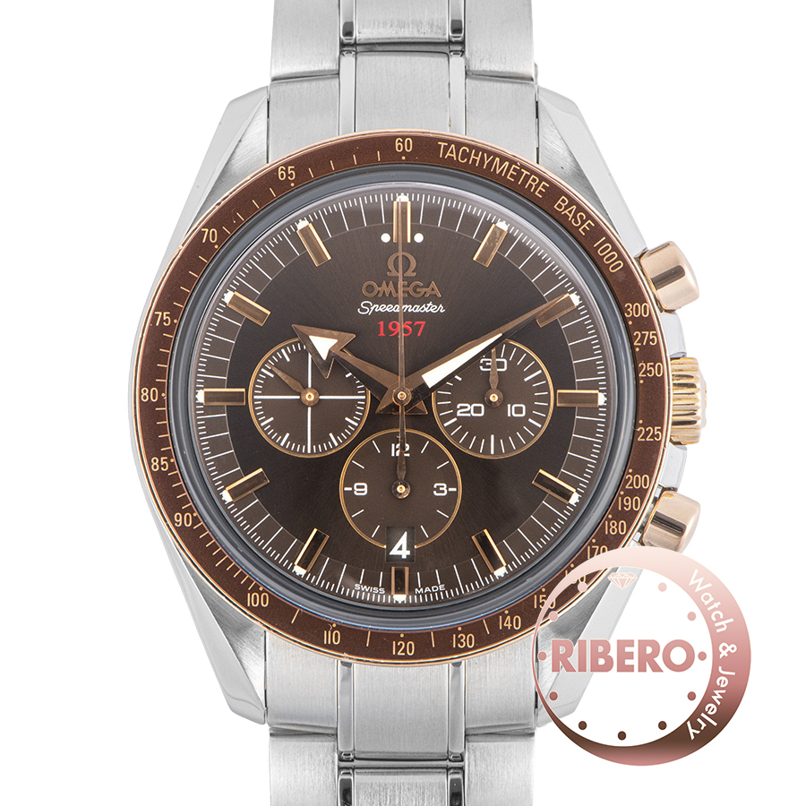 オメガ スピードマスター ブロードアロー 1957 コーアクシャル 321.90.42.50.13.002