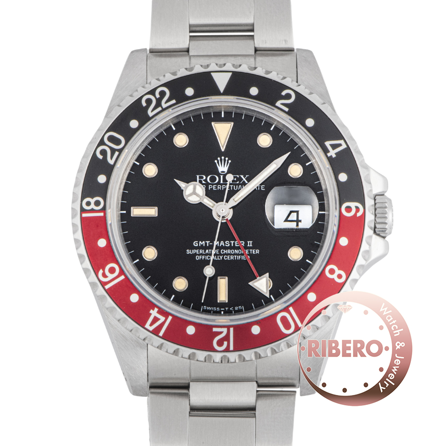 ロレックス GMTマスター2 16710 N番 Tritium