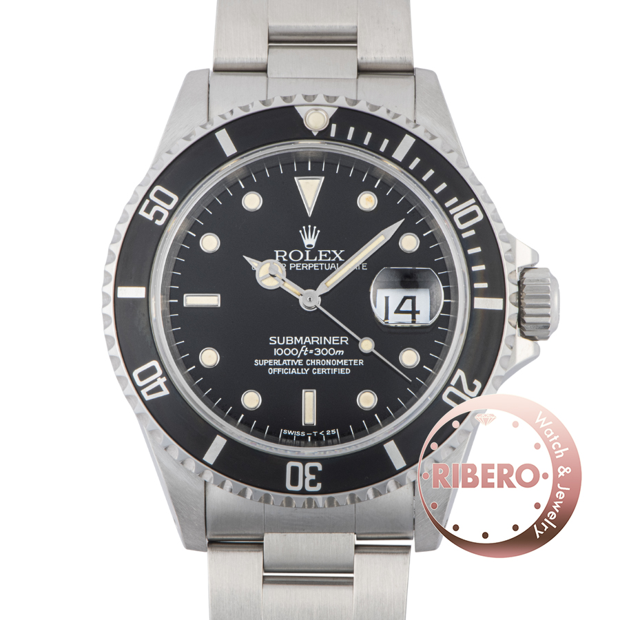 ロレックス サブマリーナデイト 16610 W番 Tritium