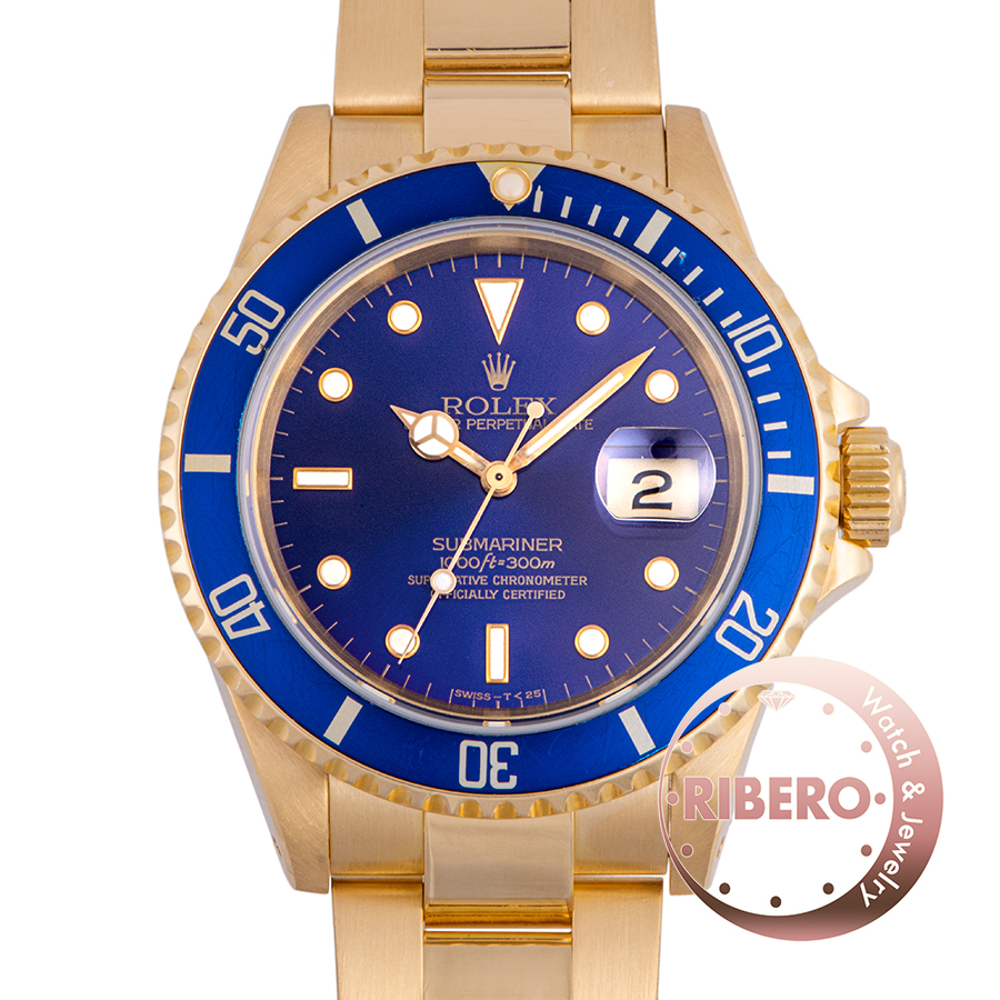 ロレックス サブマリーナデイト 16618 X番 ヴァイオレット