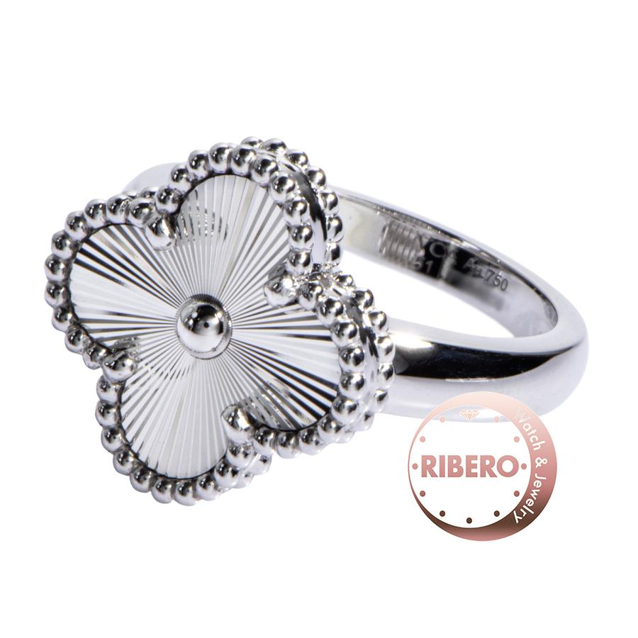 ヴァンクリーフ＆アーペル ヴィンテージ アルハンブラ リング VCARP9XI51 リング・指輪 ギョシェ