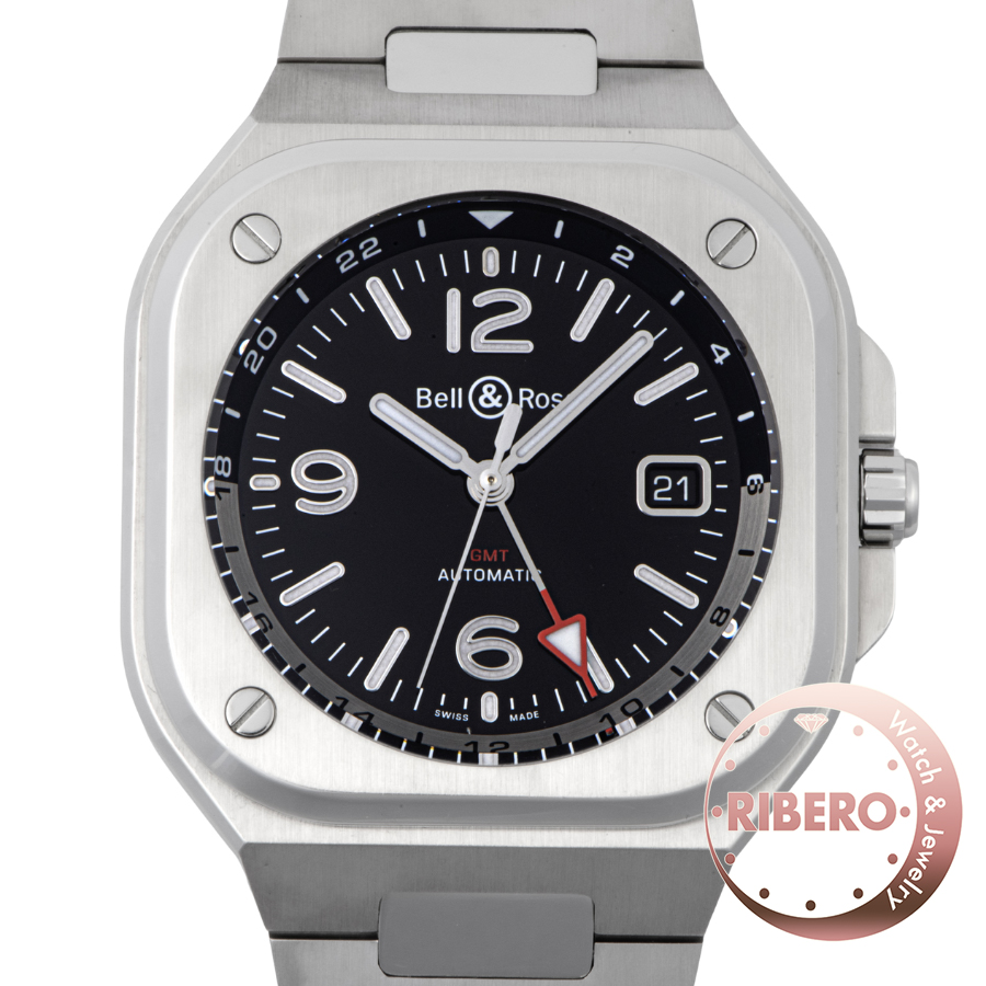 ベル＆ロス インストゥルメント BR05 GMT BR05G-BL-ST/SST