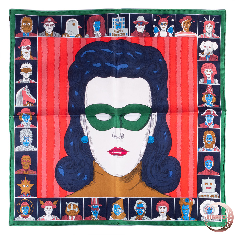 エルメス ガヴロッシュ Dress Code ドレスコード 893780S 06 スカーフ