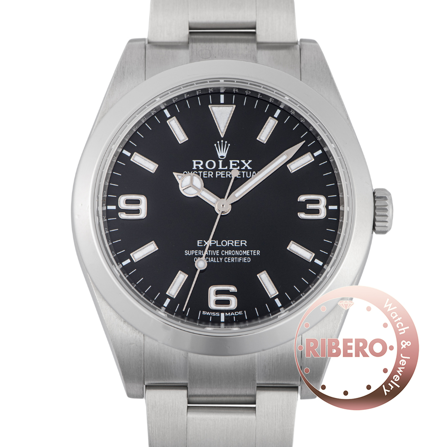 ロレックス エクスプローラー1 214270 新ダイヤル