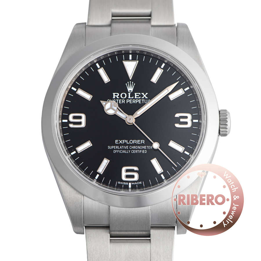 ロレックス エクスプローラー1 214270 新ダイヤル