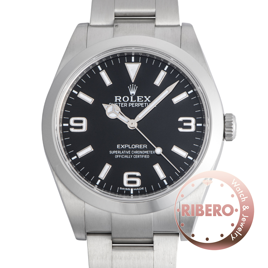 ロレックス エクスプローラー1 214270 新ダイヤル