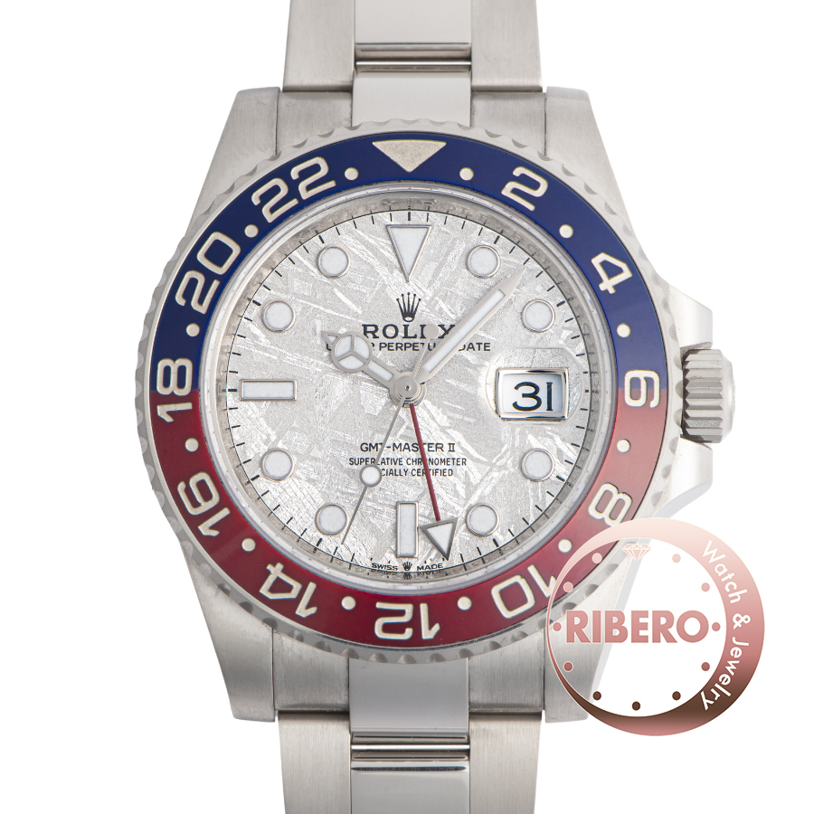 ロレックス GMTマスター2 126719BLRO メテオライト
