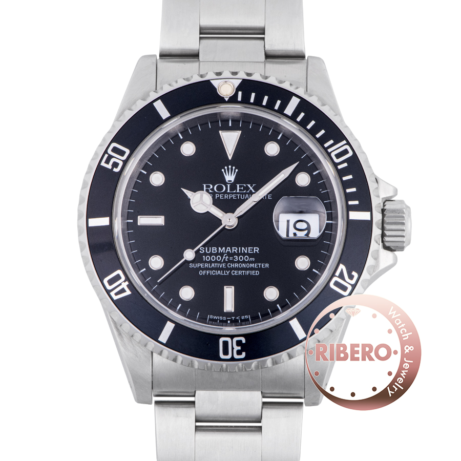 ロレックス サブマリーナデイト 16610 U番 トリチウム