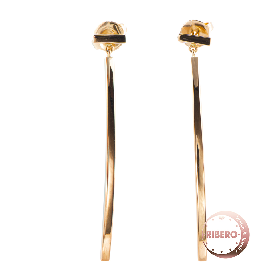 ティファニー T ワイヤー バー ピアス