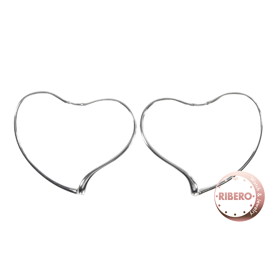 ティファニー エルサペレッティ オープン ハート フープ  60020130 ピアス イヤリング ラージ