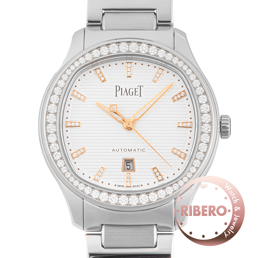 ピアジェ ポロ デイト G0A46019 ベゼルダイヤ