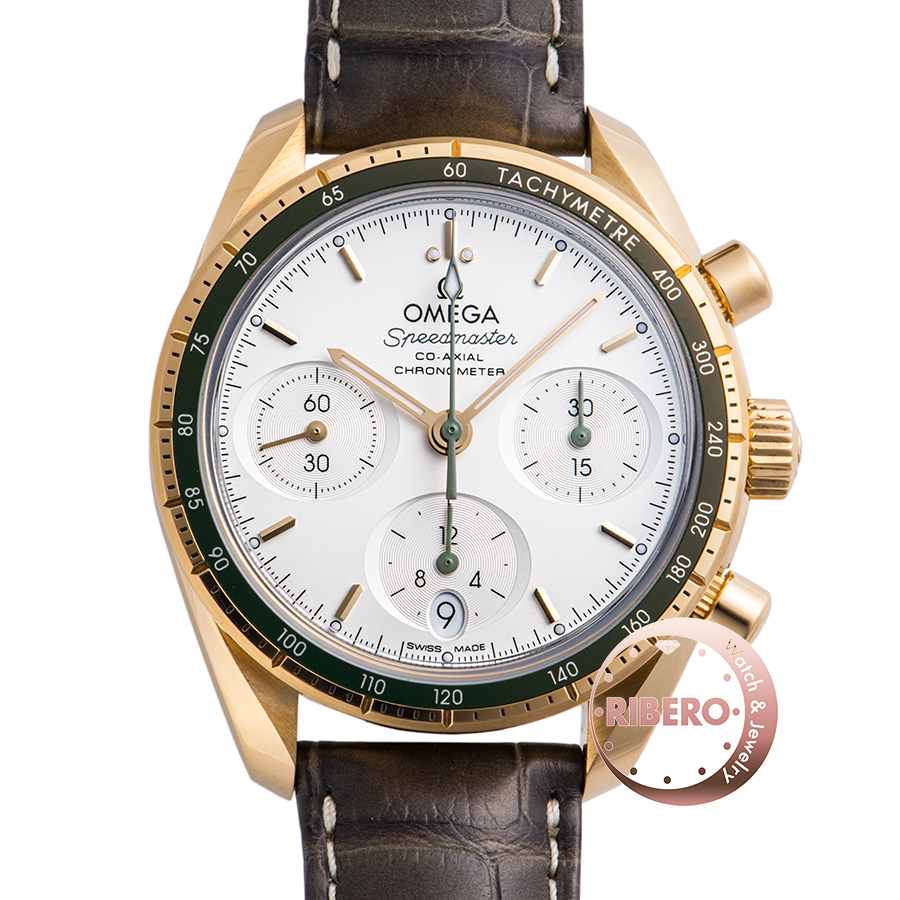 オメガ スピードマスター38 324.63.38.50.02.004 コーアクシャル クロノメーター クロノグラフ