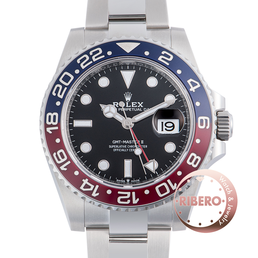 ロレックス GMTマスター2 126710BLRO オイスターブレス