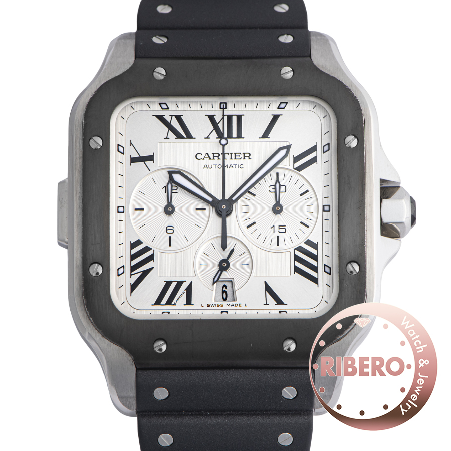 カルティエ サントス ドゥ カルティエ クロノグラフXL WSSA0017