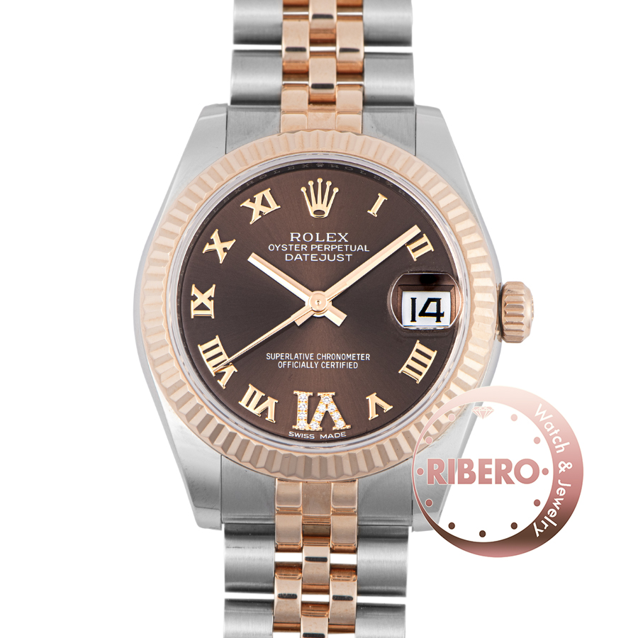 ロレックス デイトジャスト31 178271 VIダイヤ