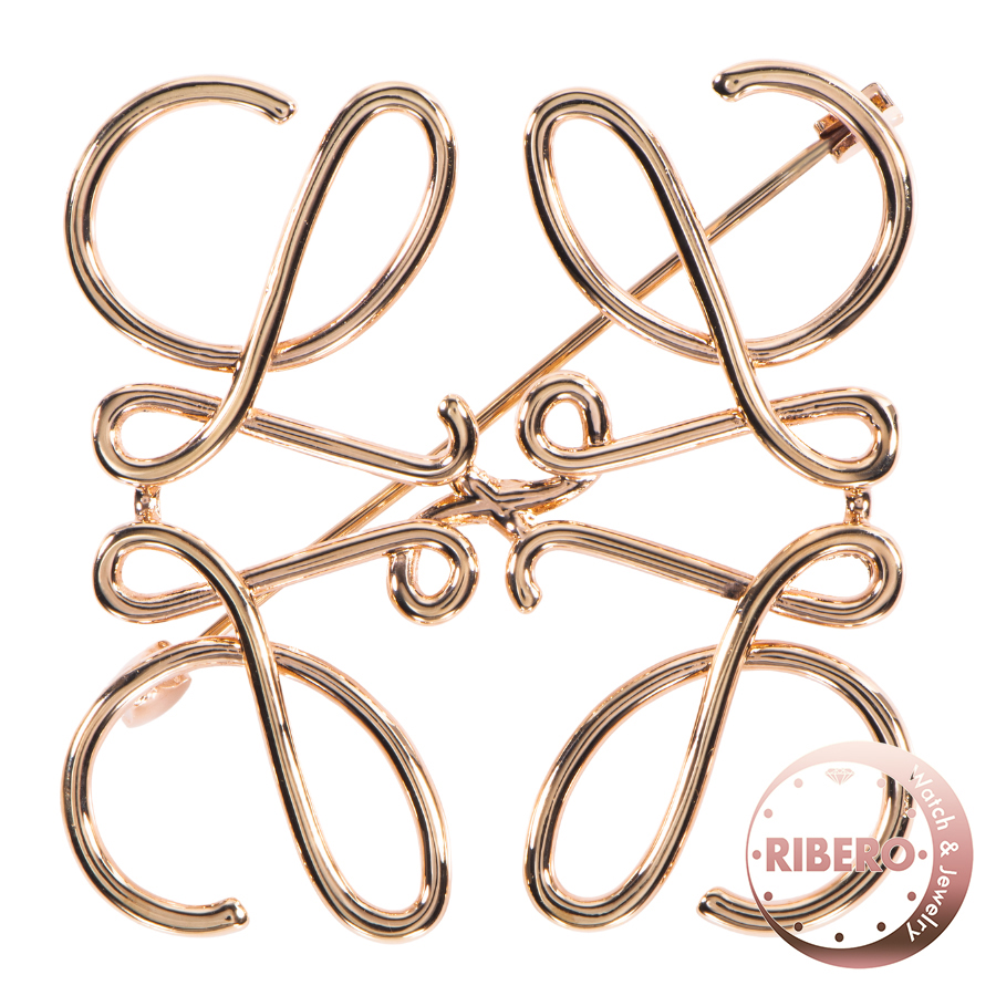 ロエベ アナグラム 111.27.027 ブローチ