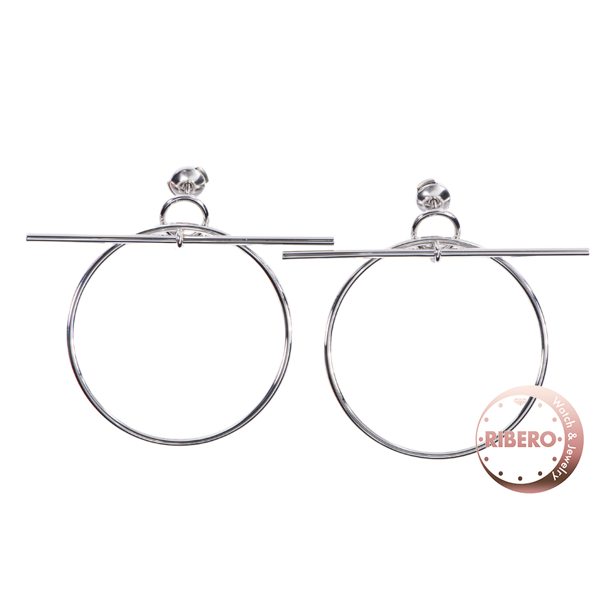 エルメス ループMM H114504B 00 ピアス