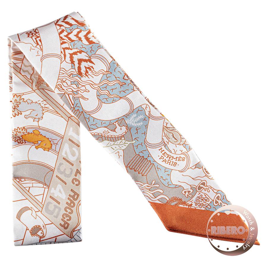 エルメス Splash Park スプラッシュパーク 063806S 02 ツイリー スカーフ  2024SS