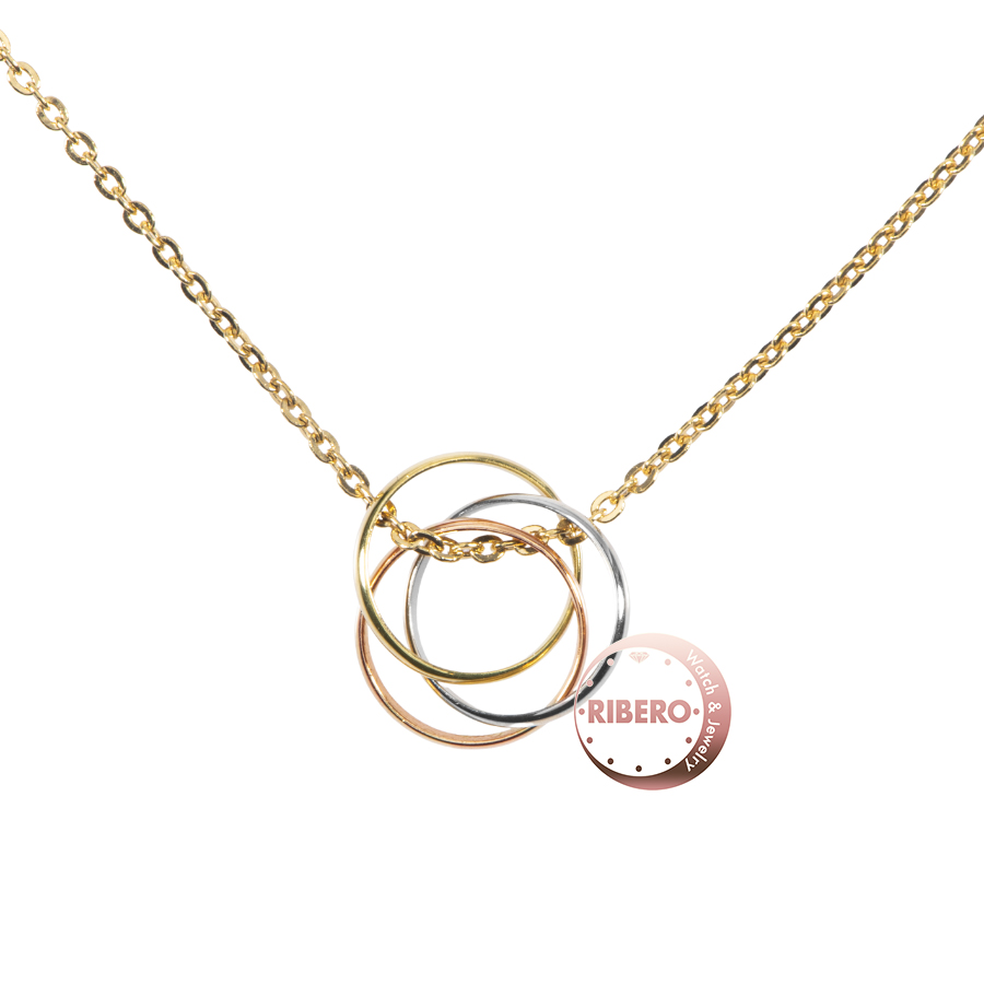 カルティエ ベビー トリニティ ネックレス