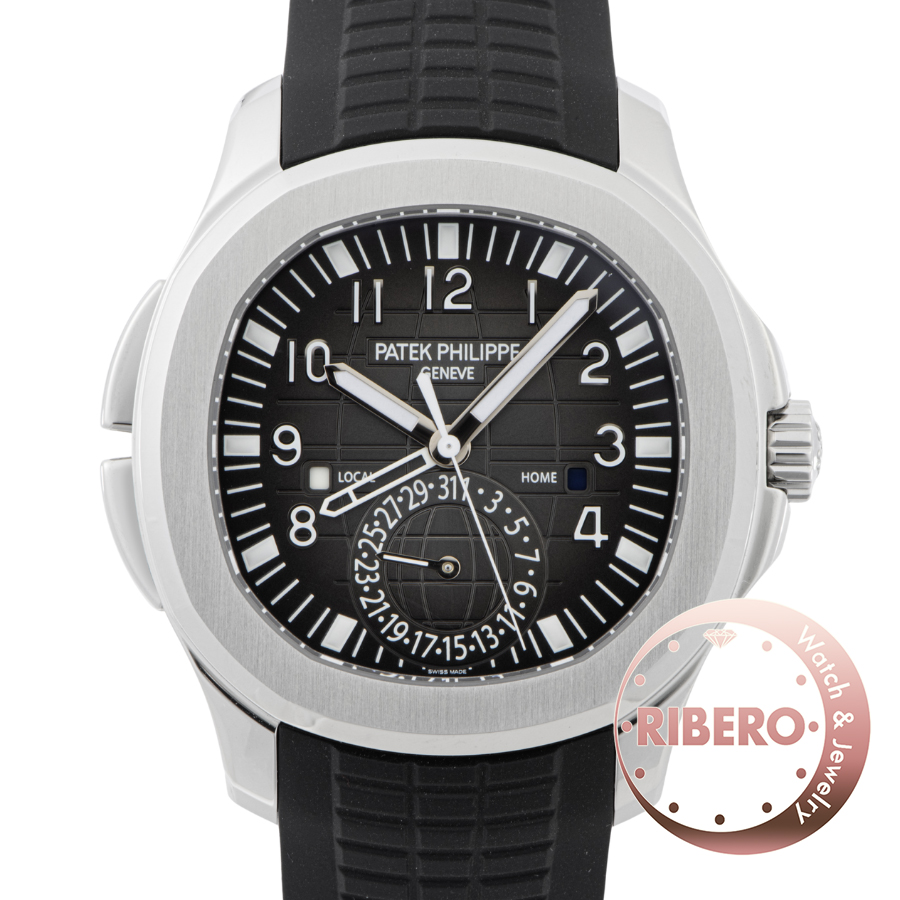 パテックフィリップ アクアノート　トラベルタイム 5164A-001