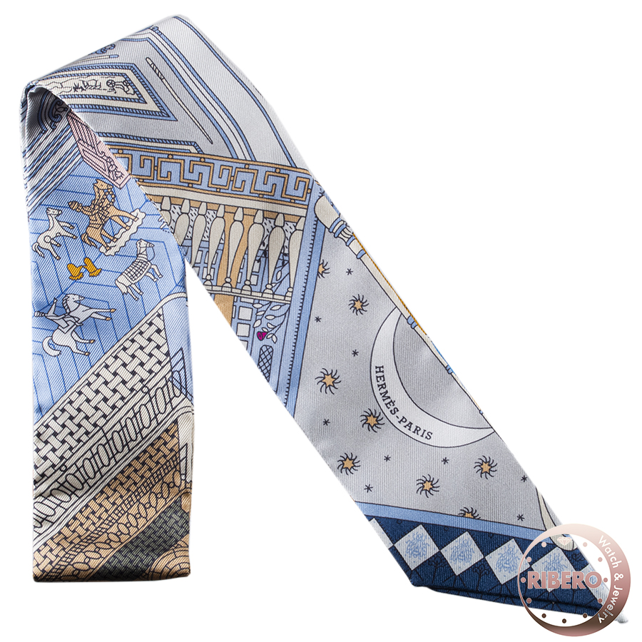 エルメス Objets de Curiosite オブジェ ドゥ キュリオジデ 063757S 03 ツイリー スカーフ　2023SS