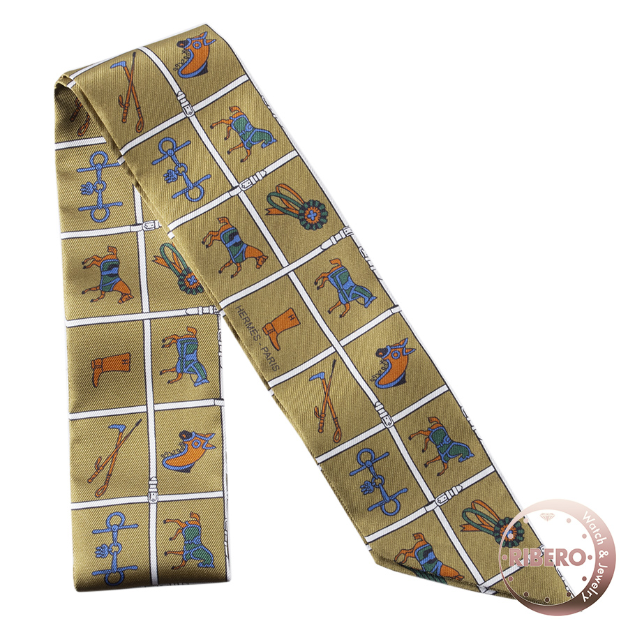 エルメス Couvertures et Tenues de Jour 馬着 061356S 21 ツイリー 2022AW スカーフ