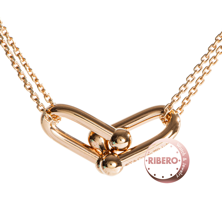 ティファニー ハードウェア ラージ ダブル リンク ペンダント 63982326 ネックレス