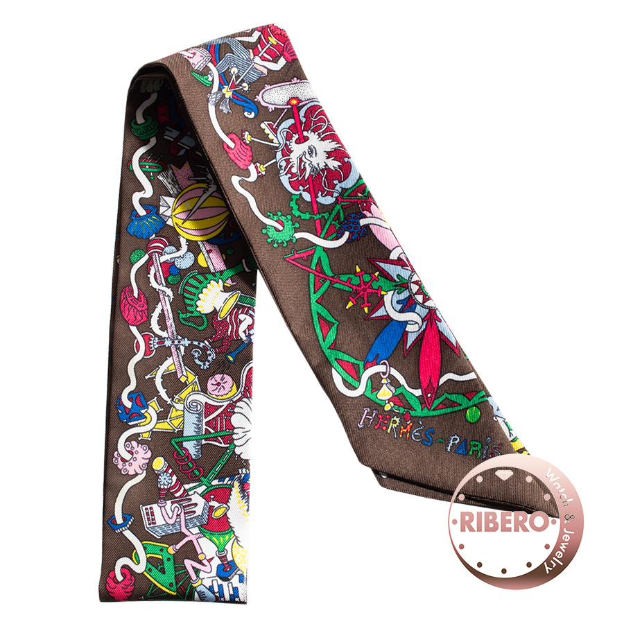 エルメス La Folle Parade ラ フォル パラード 062899S 10 ツイリー スカーフ 2022SS