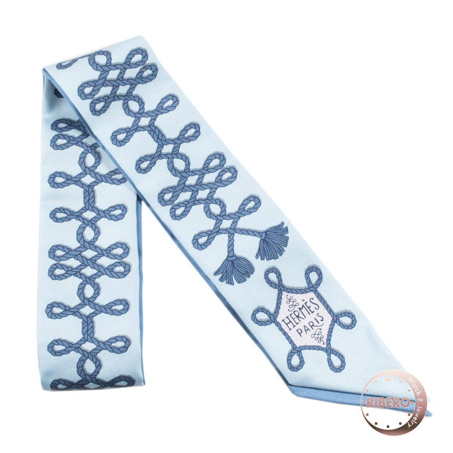 エルメス Galons et Brandebourgs 飾緒とブランデンブルク飾り 063698S 06 ツイリー 2021SS スカーフ