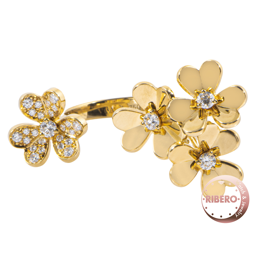 ヴァンクリーフ＆アーペル フリヴォル アントレ レ ドア VCARP3W554 リング・指輪