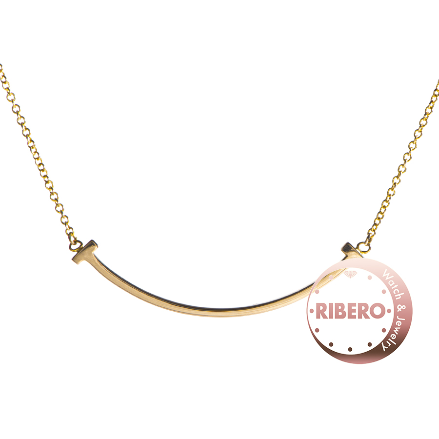 ティファニー Tスマイル ペンダント スモール ネックレス