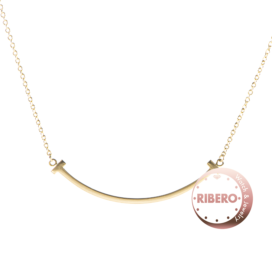 ティファニー Tスマイル ペンダント スモール ネックレス