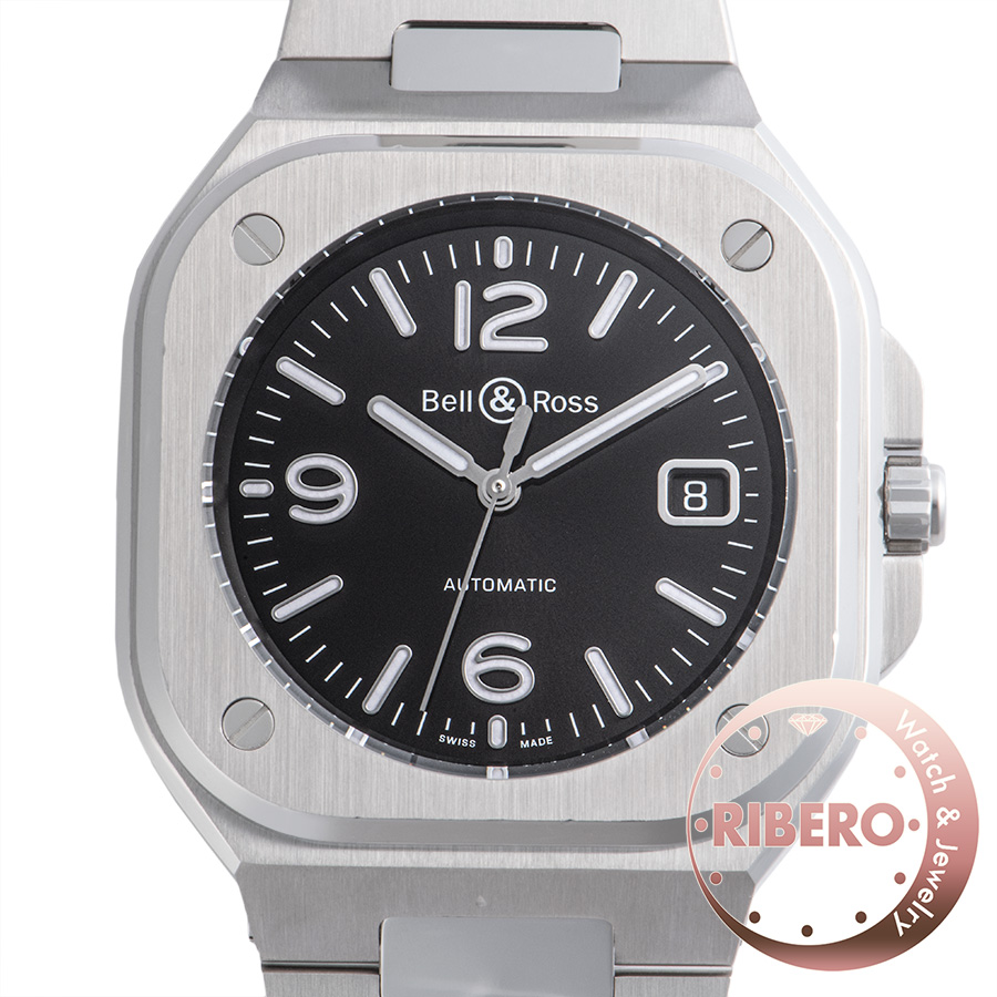 ベル＆ロス BR05 ブラック スチール BR05A-BL-ST/SST