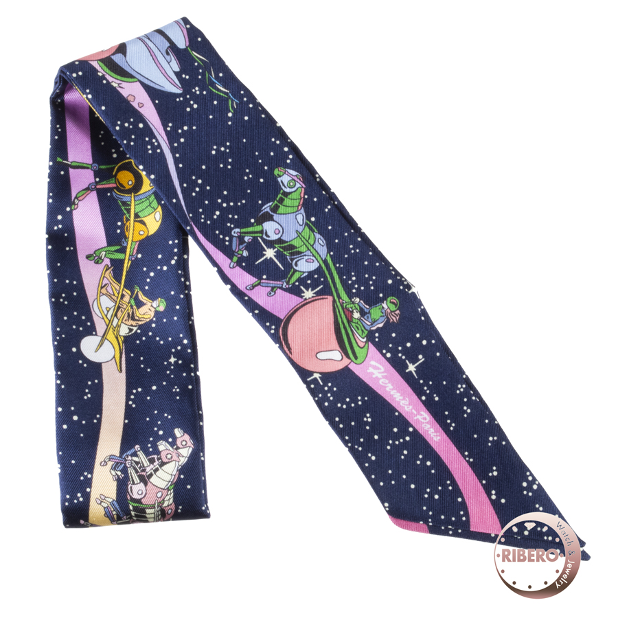 エルメス Space Derby スペースダービー 063573S 05 ツイリー スカーフ